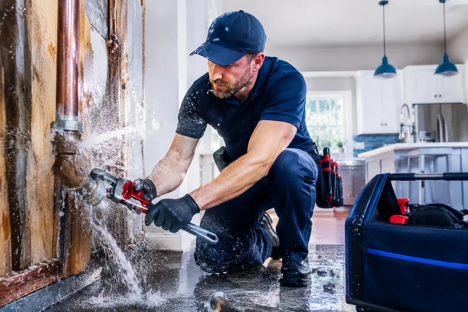 Local emergency pipe repair professionals in Rose, OK